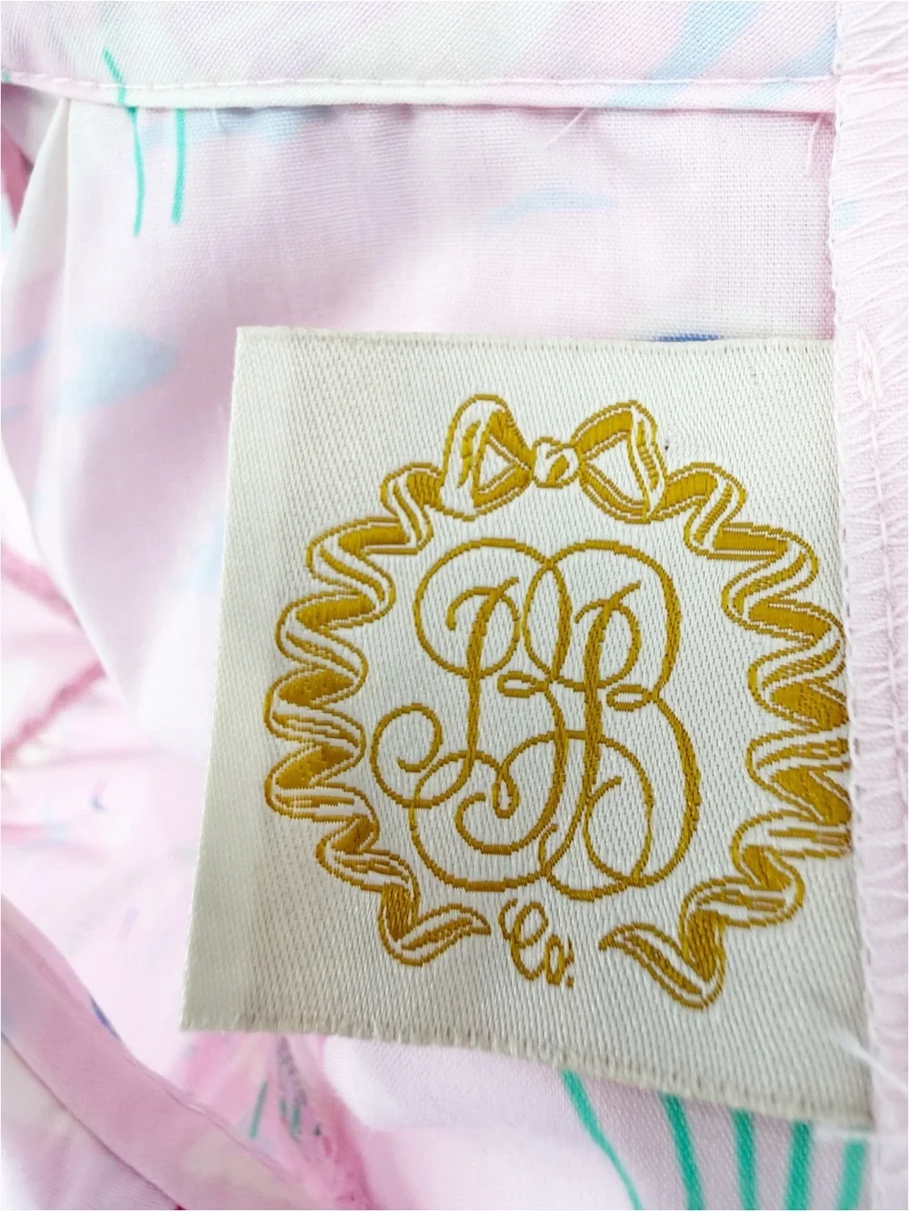Beaufort Bonnet Company Swan In A Million Pink Short Sleeve Cotton Dress 7